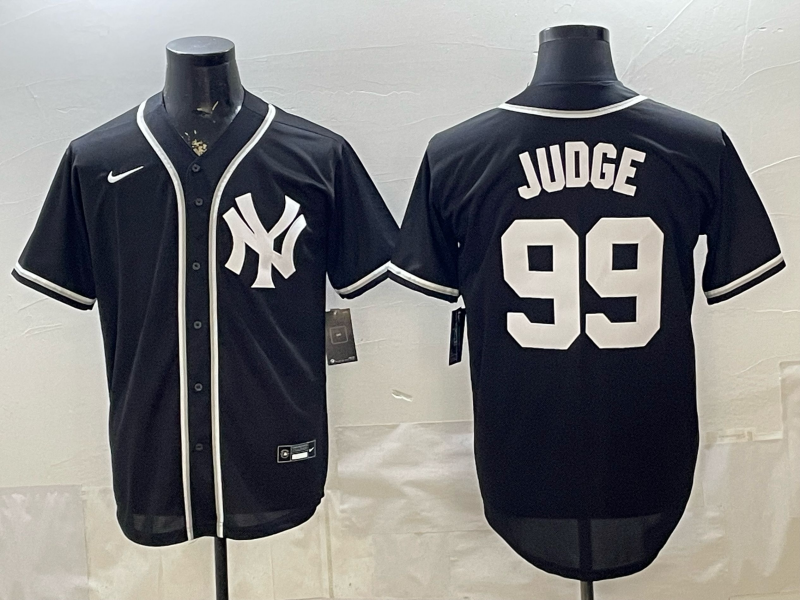Men 2026 New York Yankees #99 Judge black Nike MLB Jersey 053602